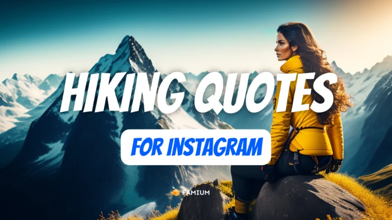 Hiking Quotes for Instagram
